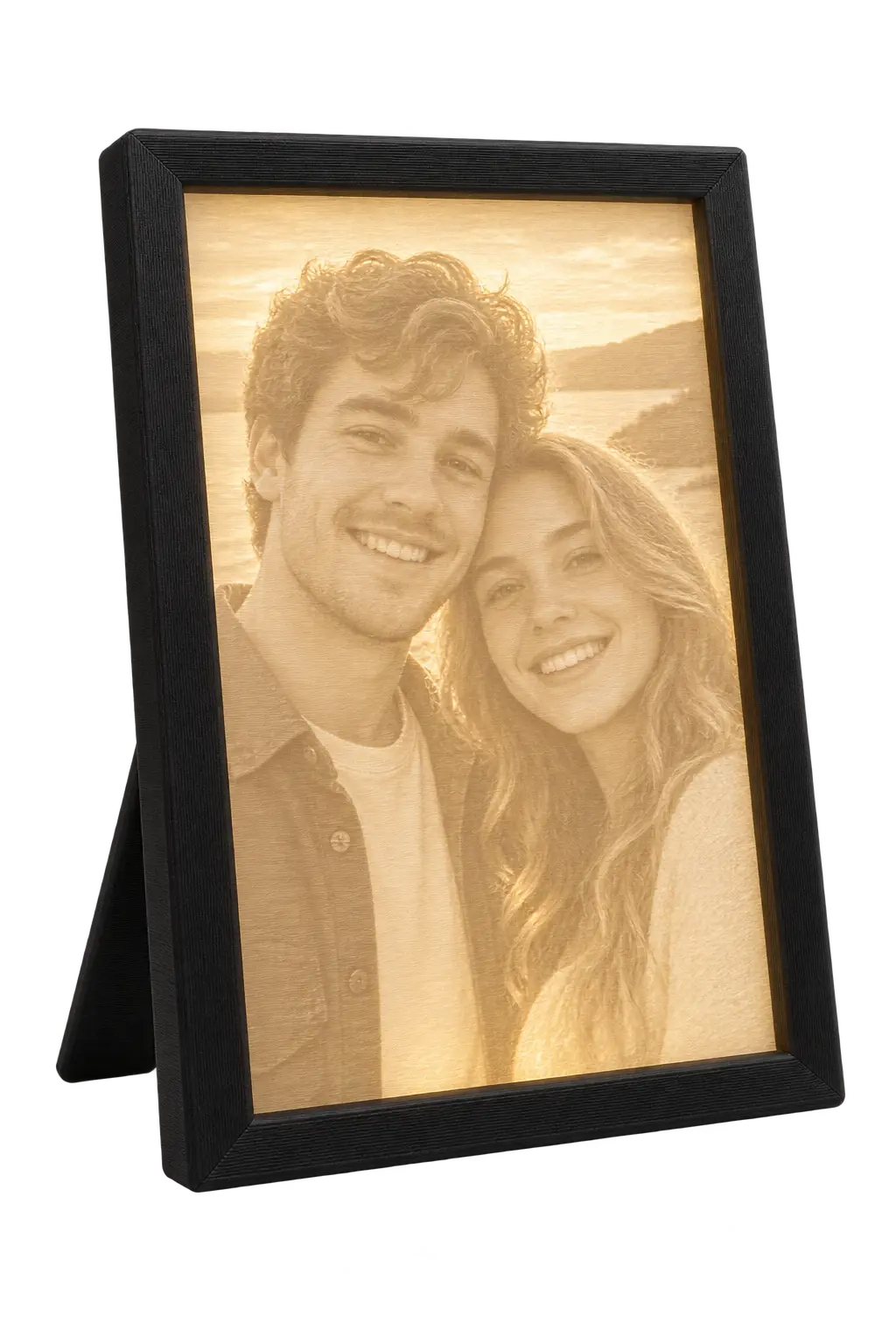 3D lithophane created from a photo
